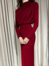'Zosia' Ruched Turtleneck Dress - Celes Fashion